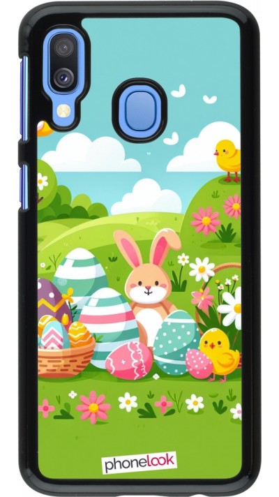 Samsung Galaxy A40 Case Hülle - Ostern 2025 Gruen