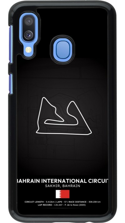 Samsung Galaxy A40 Case Hülle - F1 Track 2025 Bahrain