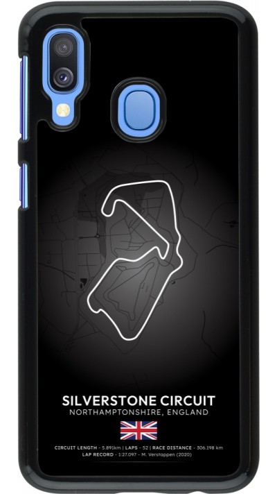 Samsung Galaxy A40 Case Hülle - F1 Track 2025 Great Britan