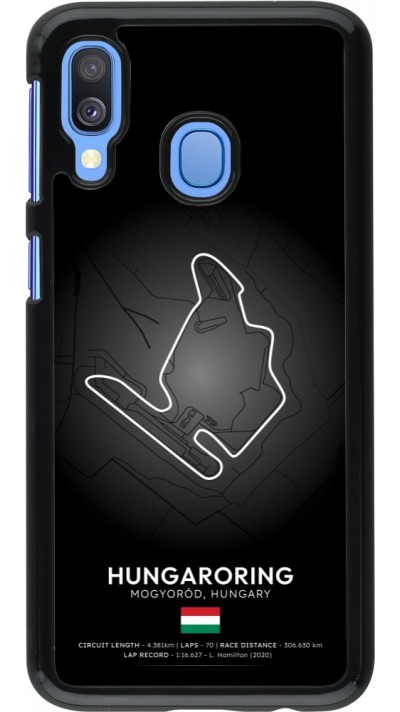 Samsung Galaxy A40 Case Hülle - F1 Track 2025 Hungary