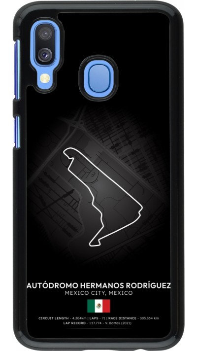 Samsung Galaxy A40 Case Hülle - F1 Track 2025 Mexico