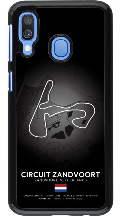 Samsung Galaxy A40 Case Hülle - F1 Track 2025 Netherlands