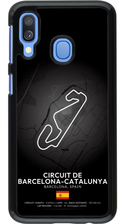 Samsung Galaxy A40 Case Hülle - F1 Track 2025 Spain