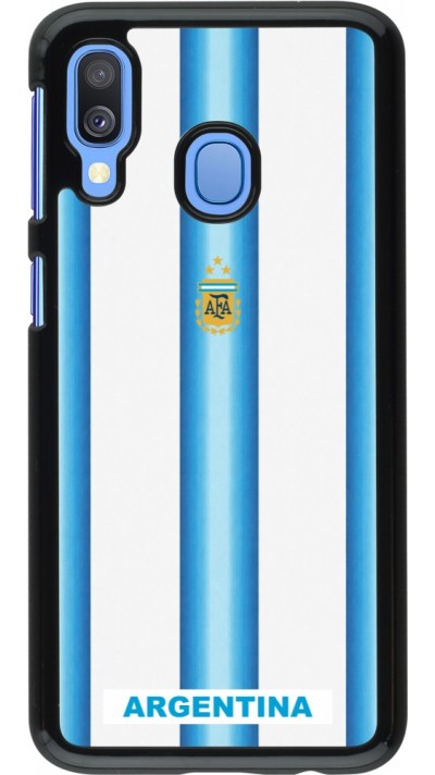 Samsung Galaxy A40 Case Hülle - Argentinien 2026 personalisierbares Fussballtrikot