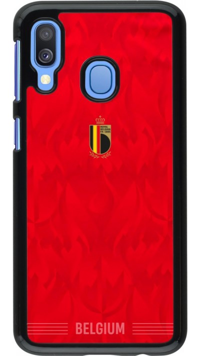 Samsung Galaxy A40 Case Hülle - Belgien 2026 personalisierbares Fussballtrikot