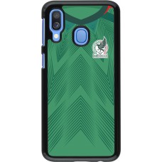 Samsung Galaxy A40 Case Hülle - Mexiko 2022 personalisierbares Fussballtrikot