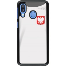 Samsung Galaxy A40 Case Hülle - Polen 2022 personalisierbares Fussballtrikot