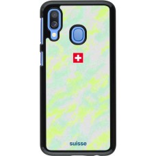 Samsung Galaxy A40 Case Hülle - Schweiz Away 2026 personalisierbares Fussballtrikot