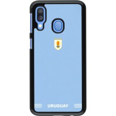 Samsung Galaxy A40 Case Hülle - Uruguay 2026 personalisierbares Fussballtrikot