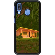 Samsung Galaxy A40 Case Hülle - Benitos house DTMF
