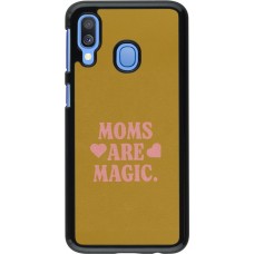 Samsung Galaxy A40 Case Hülle - Mom 2026 Are Magic