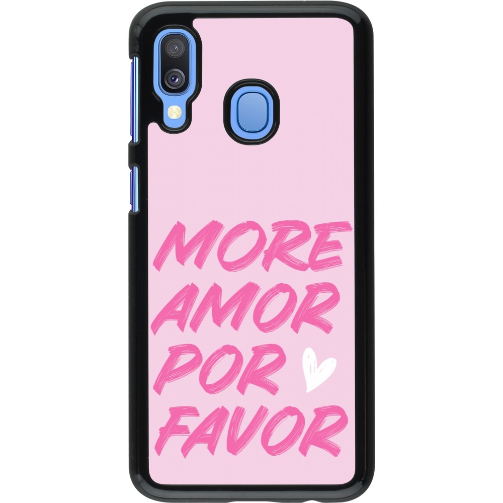Samsung Galaxy A40 Case Hülle - More amor porfavor