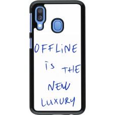 Samsung Galaxy A40 Case Hülle - Offline is the new luxury