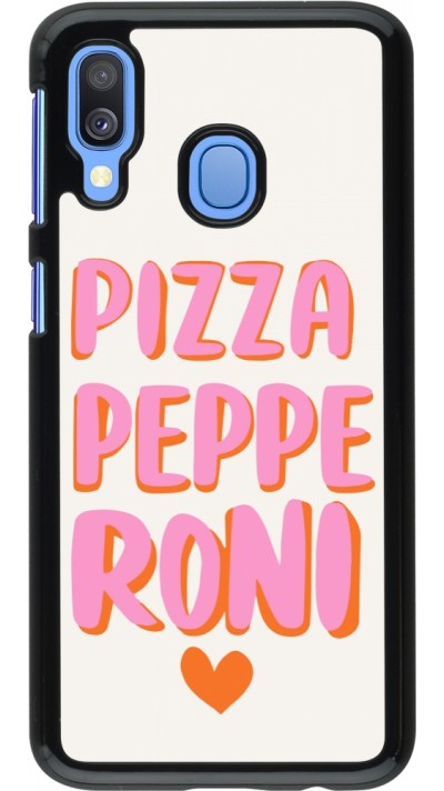 Samsung Galaxy A40 Case Hülle - Pizza pepperoni 2026