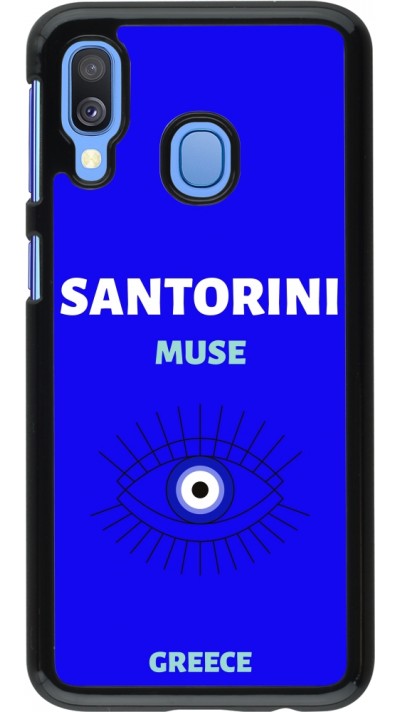 Coque Samsung Galaxy A40 - Pop Summer Destination Santorini