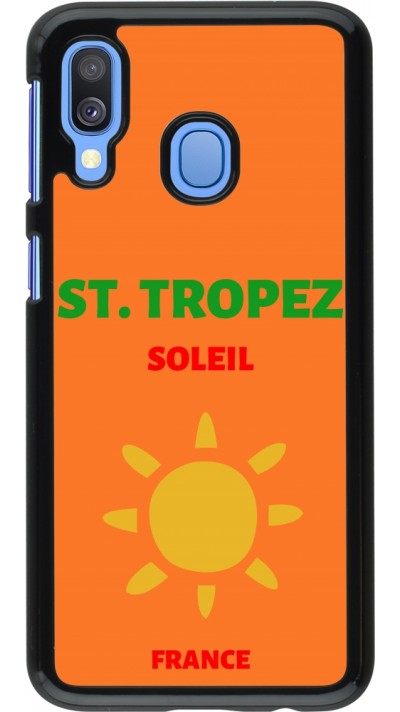 Coque Samsung Galaxy A40 - Pop Summer Destination St-Tropez