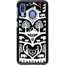 Samsung Galaxy A40 Case Hülle - Poya Schweiz 2 schwarz
