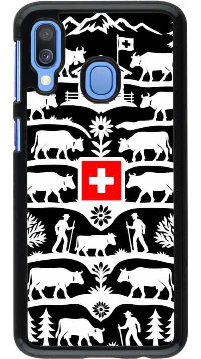 Samsung Galaxy A40 Case Hülle - Poya Schweiz 3 schwarz