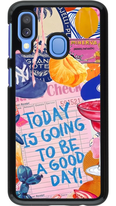 Coque Samsung Galaxy A40 - Preppy Today is Going to be a good day