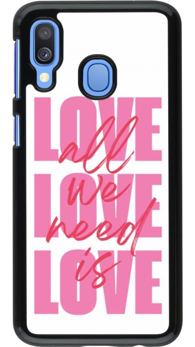 Samsung Galaxy A40 Case Hülle - Saint Valentines Day 26 Love all we need is