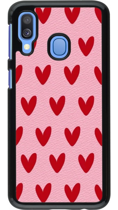 Samsung Galaxy A40 Case Hülle - Saint Valentines Day 26 Pattern heart