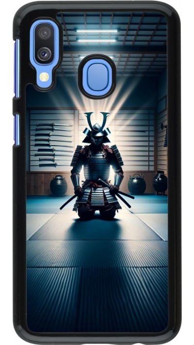 Coque Samsung Galaxy A40 - Samouraï en prière