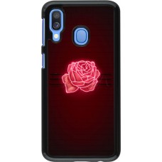 Samsung Galaxy A40 Case Hülle - Spring 23 neon rose