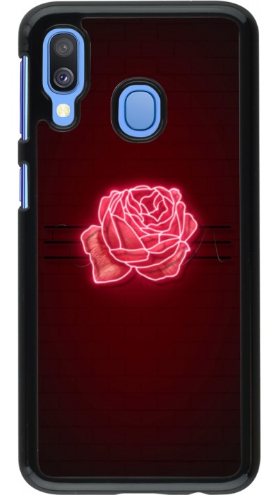 Samsung Galaxy A40 Case Hülle - Spring 23 neon rose