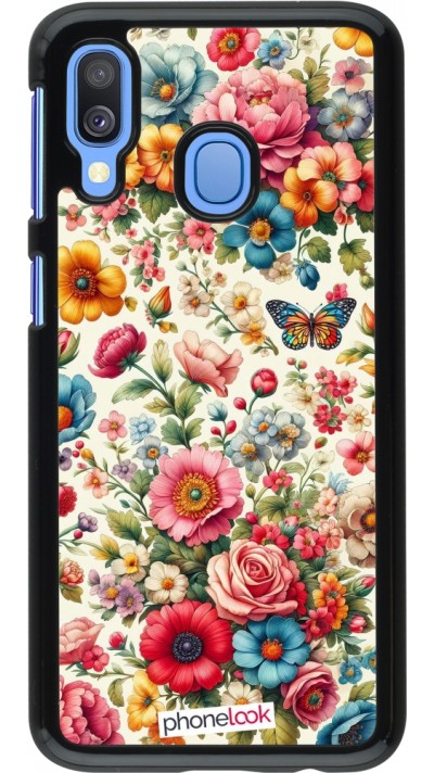 Coque Samsung Galaxy A40 - Spring 25 printemps fleuri