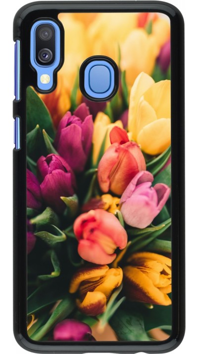 Samsung Galaxy A40 Case Hülle - Bouquet of tulips 2026