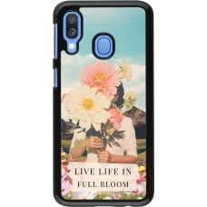 Samsung Galaxy A40 Case Hülle - Live life in full moon Spring 2026