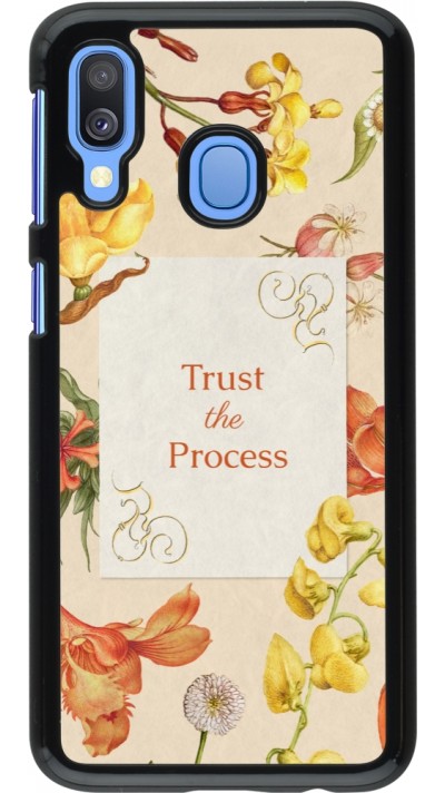 Samsung Galaxy A40 Case Hülle - Trust the process 2026