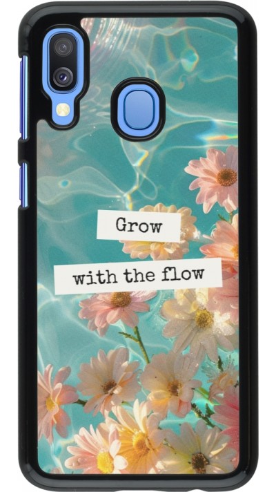 Samsung Galaxy A40 Case Hülle - Summer 2025 Grow with the flow