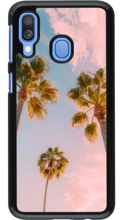 Samsung Galaxy A40 Case Hülle - Summer 2025 Palmiers