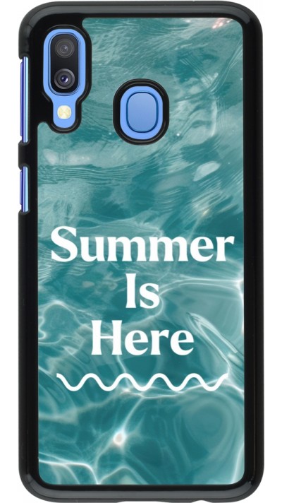 Samsung Galaxy A40 Case Hülle - Summer 2025 Summer is here