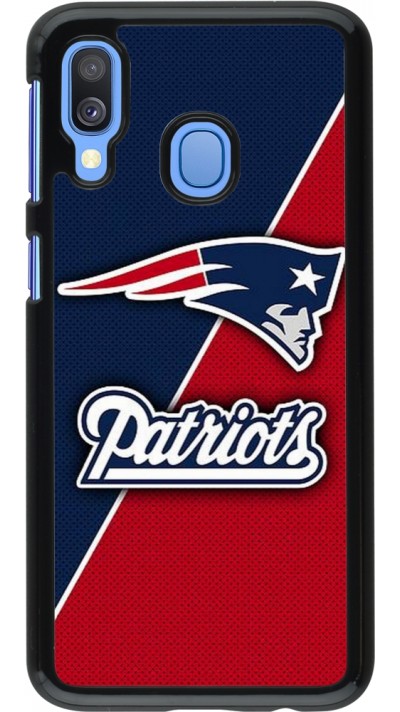 Samsung Galaxy A40 Case Hülle - Super Bowl 26 Patriots 1