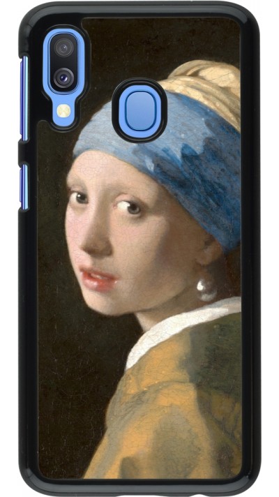 Samsung Galaxy A40 Case Hülle - Kunstbild - Das Mädchen mit dem Perlenohrring - Jan Vermeer