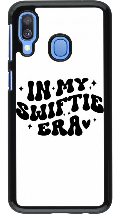 Samsung Galaxy A40 Case Hülle - Taylor Swift In My Swiftie Era - White