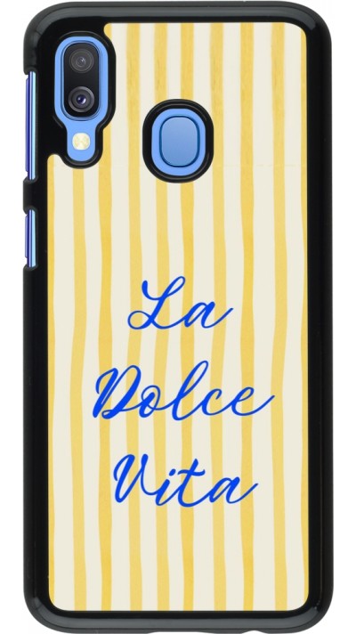 Samsung Galaxy A40 Case Hülle - The good life 2026