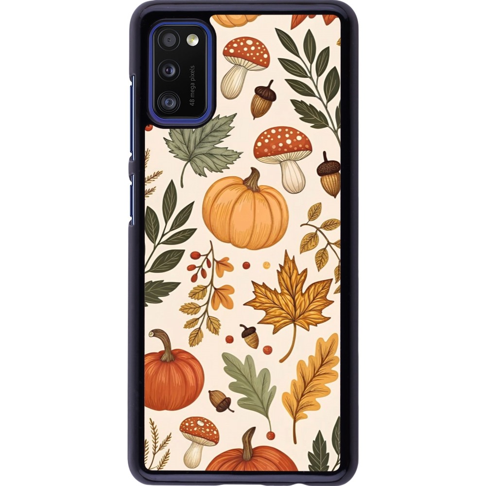 Samsung Galaxy A41 Case Hülle - Autumn 25 Autumn pattern