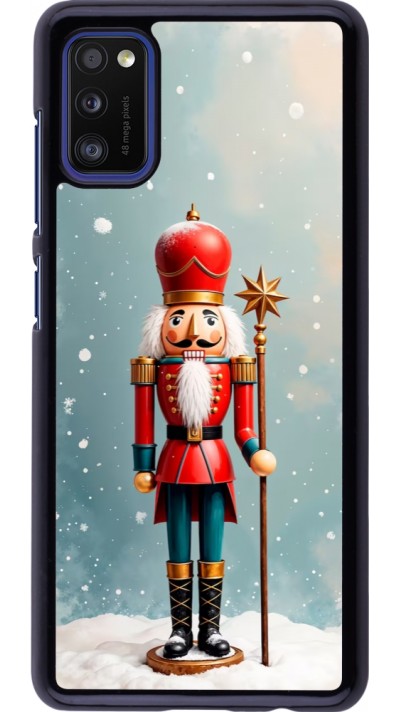 Samsung Galaxy A41 Case Hülle - Christmas 25 Nutcracker Snow