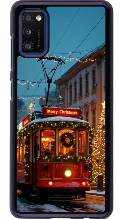 Samsung Galaxy A41 Case Hülle - Christmas 25 Xmas Train