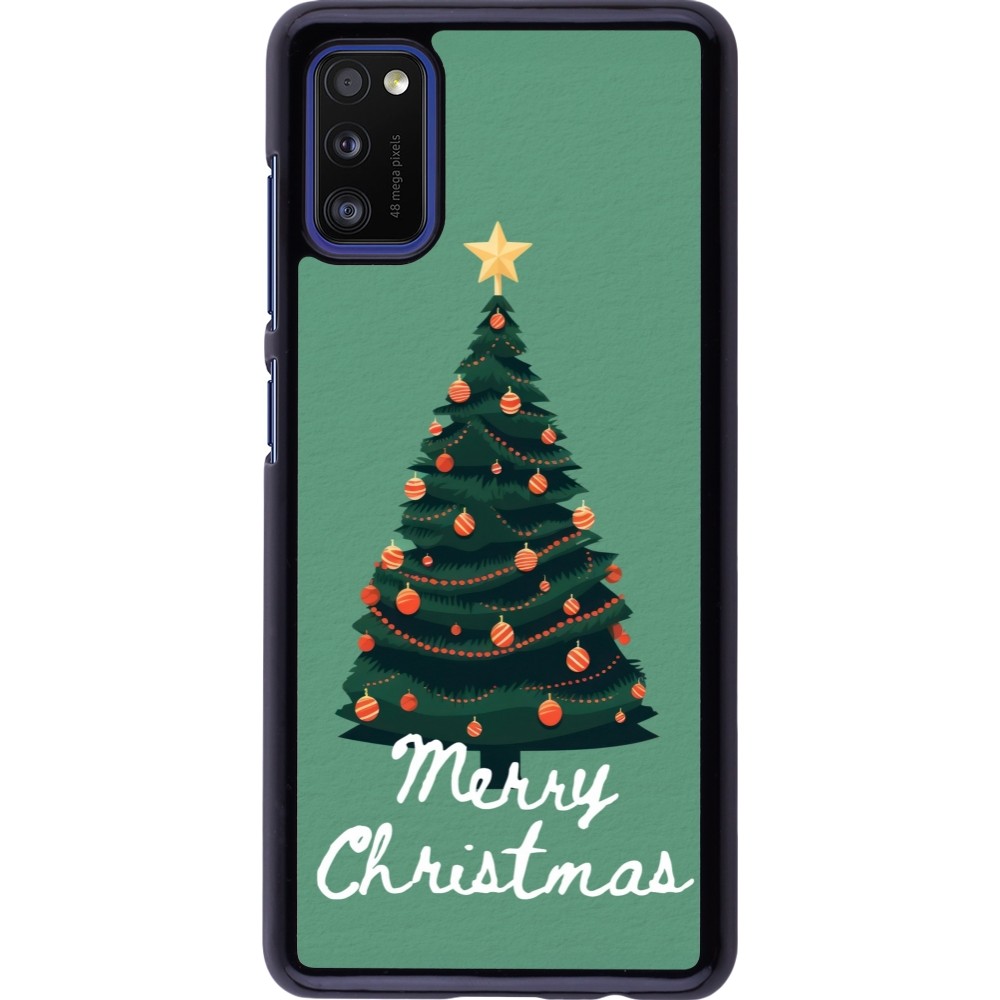 Samsung Galaxy A41 Case Hülle - Christmas 25 Xmas Tree
