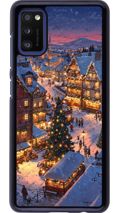 Samsung Galaxy A41 Case Hülle - Christmas 25 Xmas Village