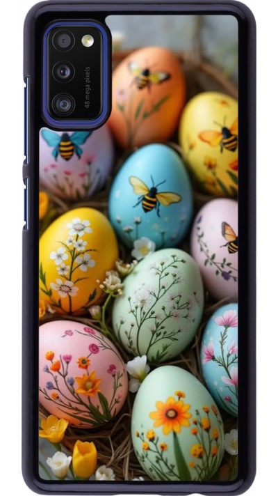 Samsung Galaxy A41 Case Hülle - Easter 2026 Eggs with bees