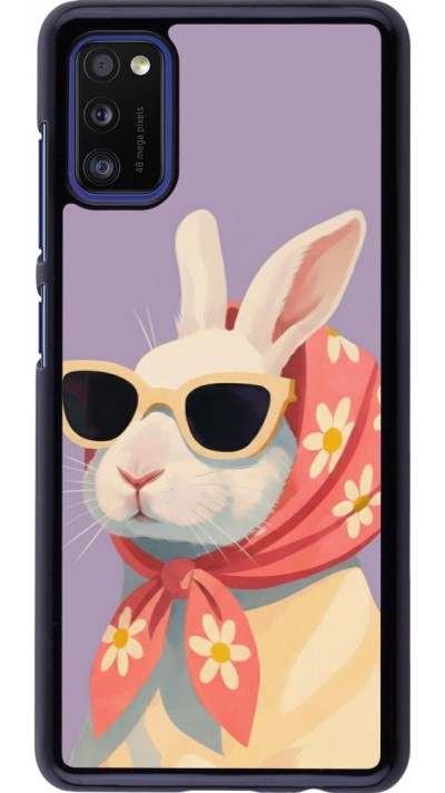 Samsung Galaxy A41 Case Hülle - Easter 2026 Rabbit with scarf