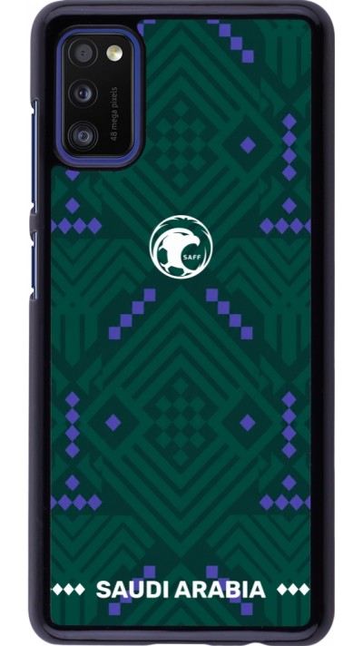 Samsung Galaxy A41 Case Hülle - Saudi Arabien 2026 personalisierbares Fussballtrikot