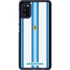 Samsung Galaxy A41 Case Hülle - Argentinien 2026 personalisierbares Fussballtrikot