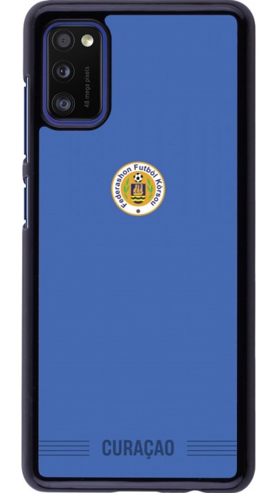 Samsung Galaxy A41 Case Hülle - Curaçao 2026 personalisierbares Fussballtrikot