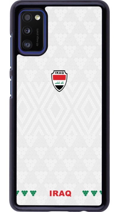 Samsung Galaxy A41 Case Hülle - Irak 2026 personalisierbares Fussballtrikot